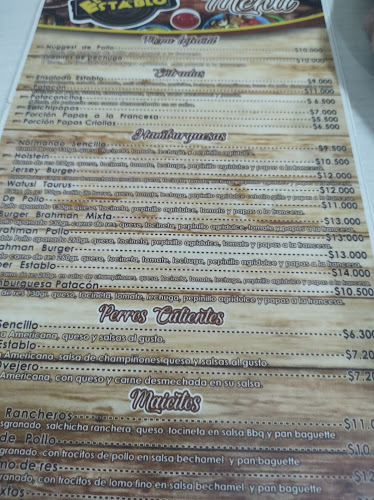 El Establo Parrilla y Bar - Gastronomía y hostelería