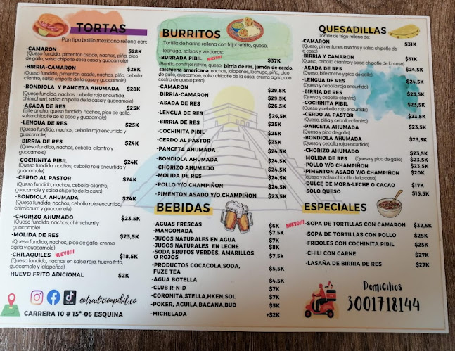 Opinii despre Tradición Pibil - Fonda mexicana în Sogamoso - Gastronomía y hostelería