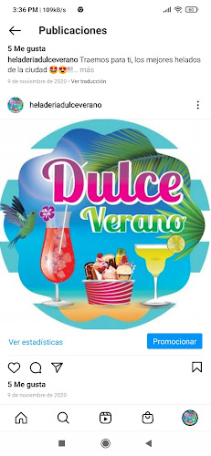 Opinii despre Heladería Dulce Verano în Girón - Gastronomía y hostelería