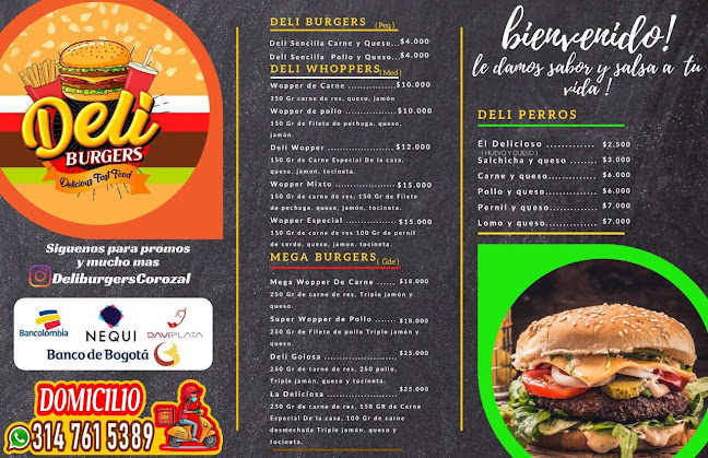 Opinii despre DeliBurgers-Corozal în Corozal - Gastronomía y hostelería