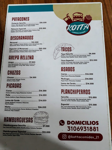 Comentarii opinii despre Comidas Rapidas Kotta