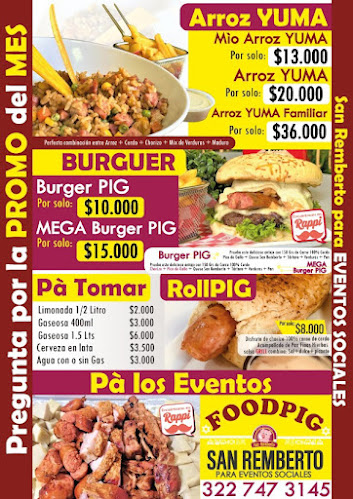 San Remberto Chicharrón restaurante - Gastronomía y hostelería