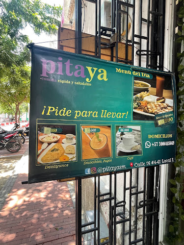 Pitaya Comida Rápida Saludable