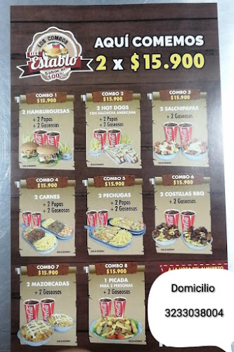 LOS COMBOS DEL ESTABLO centro comercial la Herradura