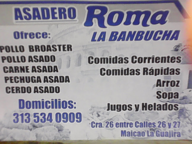 Asadero Roma La Bambucha
