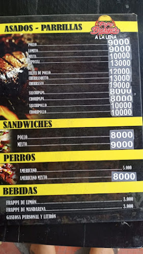 Pipe Burger a la Leña - Villa Del Rosario