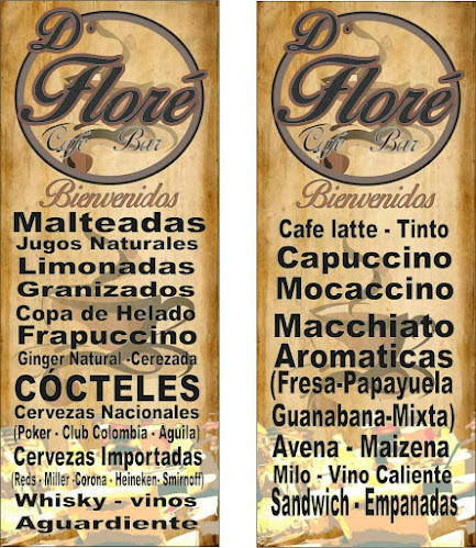 Opinii despre Cafe Bar D'Floré în Chiquinquirá - Gastronomía y hostelería