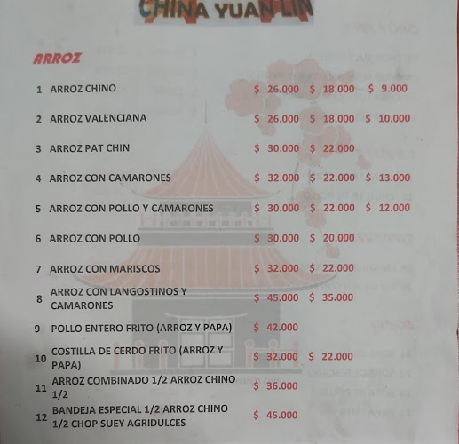 Opinii despre China Yuan Lin în Popayán - Gastronomía y hostelería