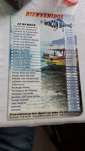 Opinii despre RESTAURANTE EL RINCON MARINO în Pitalito - Gastronomía y hostelería