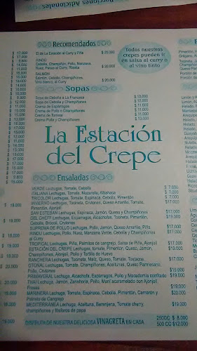 Opinii despre La Estación Del Crepe în Armenia - Gastronomía y hostelería