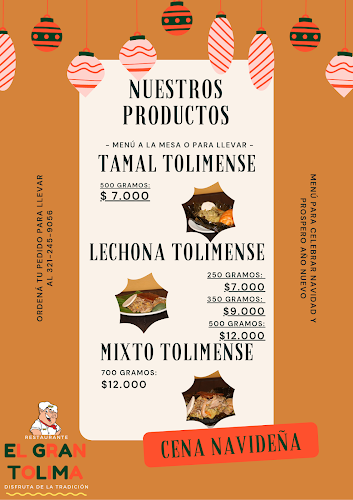 Restaurante El Gran Tolima