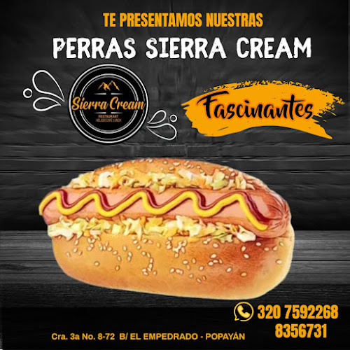 Opinii despre Sierra Cream Heladeria Cafe Lunch în Popayán - Gastronomía y hostelería