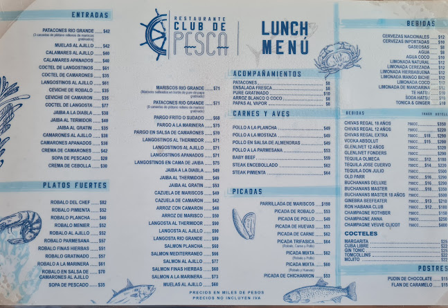 Restaurante Club de Pesca Barranquilla