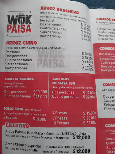 Wok Paisa Cartagena - Gastronomía y hostelería