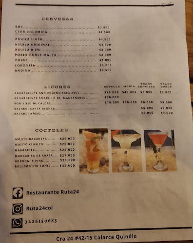 RUTA 24 Restaurante - Cafe - Calarcá