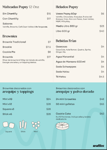 Opinii despre Waffos — Waffles, Brownies & Icecream în Corozal - Gastronomía y hostelería