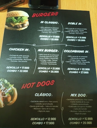 Opinii despre In Burguer în Sabaneta - Gastronomía y hostelería