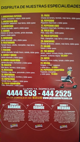 Pizza Americana Itagüí