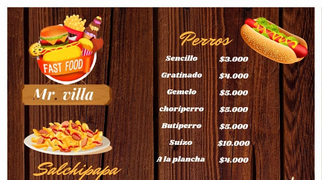Mr Villa Fast Food, Comidas Rapidas Bellavista Malambo