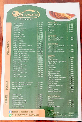 Opinii despre Restaurante El Dorado în Guaduas - Gastronomía y hostelería