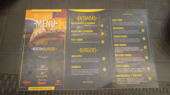 Opinii despre Boston Burguer Gourmet în Barranquilla - Gastronomía y hostelería