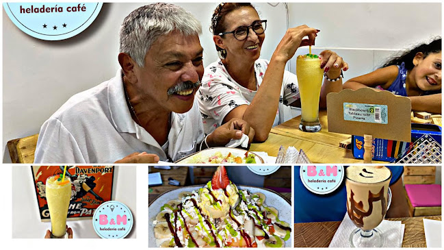 heladeria b&m y cafe