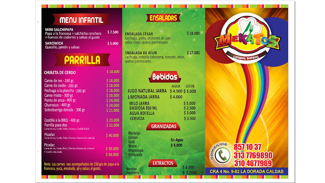 Mekatos Comidas Rapidas - La Dorada