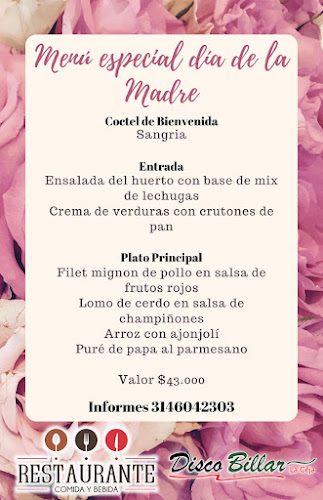 Opinii despre Restaurante de Disco Billar în La Ceja - Gastronomía y hostelería