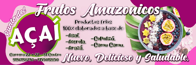 Opinii despre Punto del Asaí în Manizales - Gastronomía y hostelería