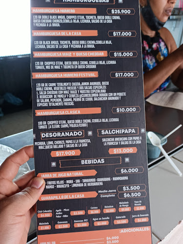 Comentarii opinii despre Restaurante El humero de la 21