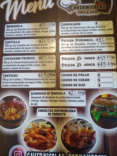 Cavernícolas Pork and Beef