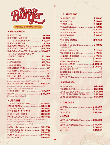 Restaurante Nando Burger Parrilla