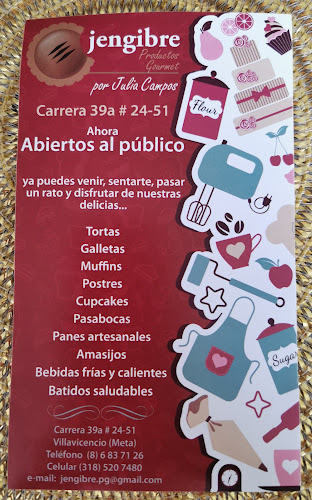 Jengibre Productos Gourmet Pasteleria