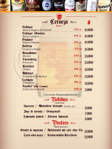 Restaurante Alemán Harald - Bogotá