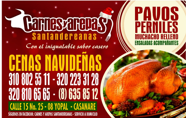 Carnes y Arepas Santandereanas - Gastronomía y hostelería