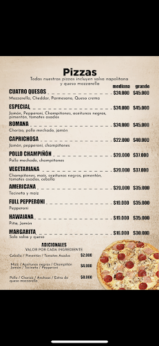 Chamos Burger, Restaurant y Pizzeria. - Gastronomía y hostelería