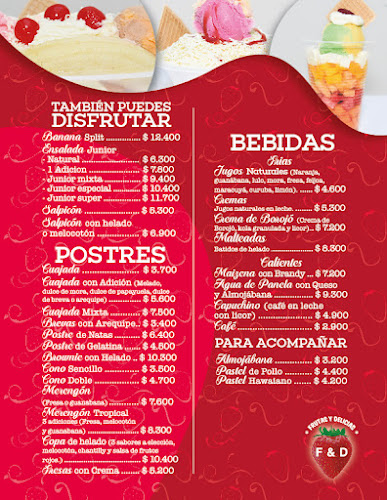 Opinii despre FRUTAS Y DELICIAS în Zipaquirá - Gastronomía y hostelería