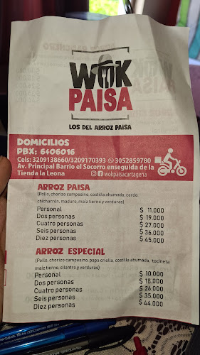 Wok Paisa Cartagena - Cartagena de Indias, Provincia de Cartagena