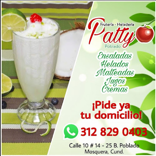 Frutería y heladería Patty Poblado