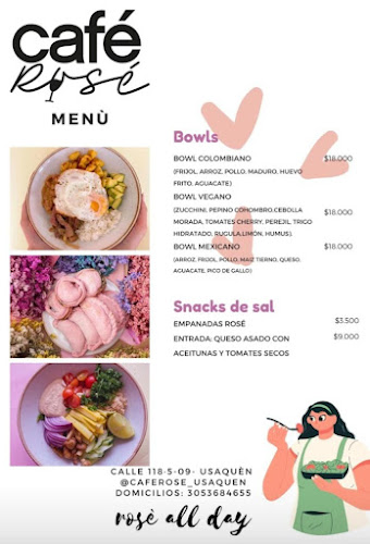 Café rosé, Cl. 118 #5-09, Bogotá