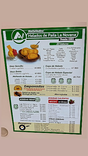 Opinii despre Helados De Paila La Novena în Popayán - Gastronomía y hostelería