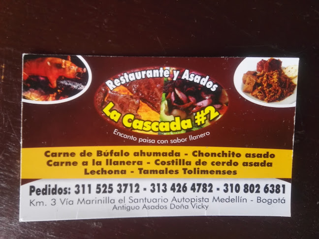 Comentarii opinii despre Restaurante Y Asados La Cascada 2 Eventos Y Reuniones