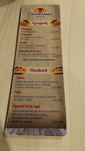 Opinii despre Geronimos Pizza în Pamplona - Gastronomía y hostelería