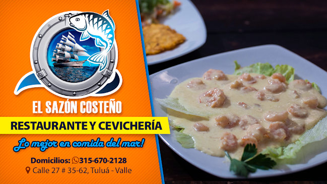 EL SAZON COSTEÑO - Restaurantes - Comida de Mar - Cevicherías - Almuerzos Ejecutivos - Bandeja Caribeña - Paella Marinera - Gastronomía y hostelería