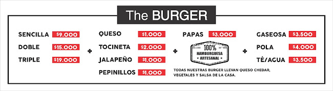 The burger Yopal