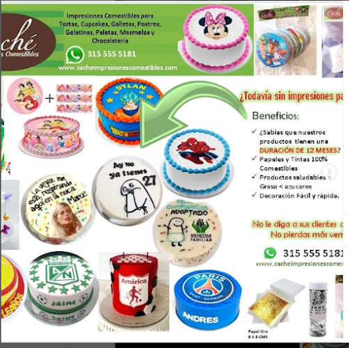 Comentarii opinii despre Cache Impresiones Comestibles