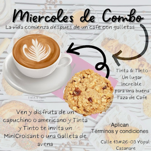 Opinii despre Tinta y Tinto Café în Yopal - Gastronomía y hostelería