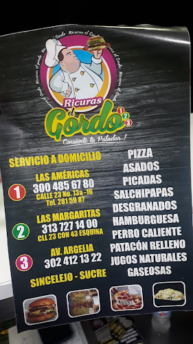 Ricuras el Gordo - Comidas rápidas - Gastronomía y hostelería
