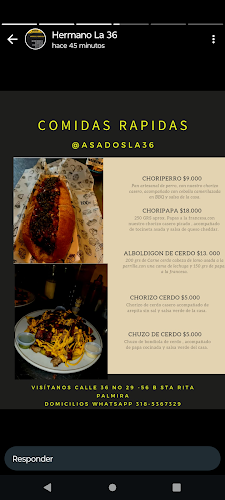 Asados la 36 - Gastronomía y hostelería