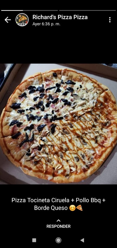 Richard's Pizzas Food